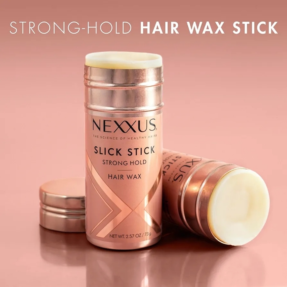 Nexxus Strong Hold Hair Wax Slick Stick for Slicked-Back Look (New)